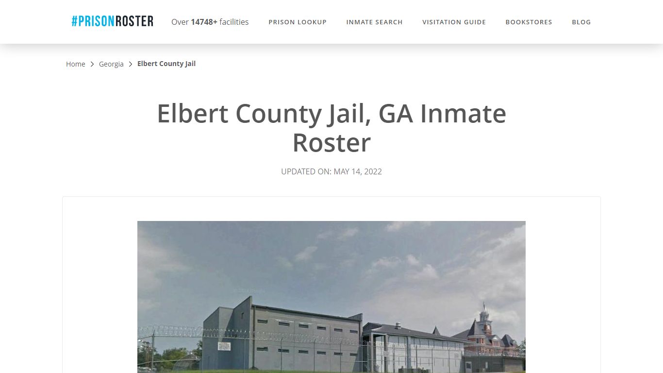 Elbert County Jail, GA Inmate Roster